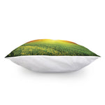 Sunrise Meadow Print Pillow Cover
