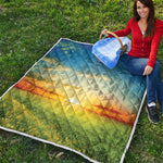 Sunrise Meadow Print Quilt