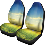 Sunrise Meadow Print Universal Fit Car Seat Covers