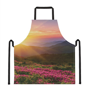 Sunrise Mountain Print Apron