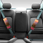 Sunrise Mountain Print Car Seat Belt Covers