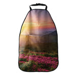 Sunrise Mountain Print Car Seat Organizers