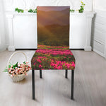 Sunrise Mountain Print Dining Chair Slipcover