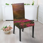 Sunrise Mountain Print Dining Chair Slipcover