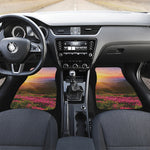 Sunrise Mountain Print Front and Back Car Floor Mats
