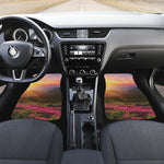 Sunrise Mountain Print Front Car Floor Mats