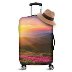 Sunrise Mountain Print Luggage Cover