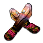 Sunrise Mountain Print Muay Thai Shin Guard