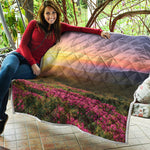 Sunrise Mountain Print Quilt