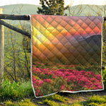 Sunrise Mountain Print Quilt