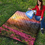 Sunrise Mountain Print Quilt