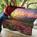 Sunrise Mountain Print Quilt