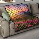 Sunrise Mountain Print Quilt