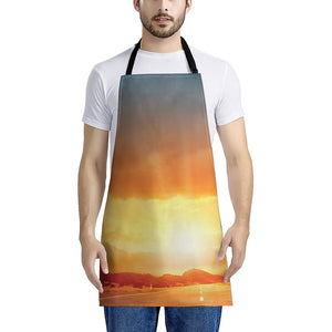 Sunrise Road Print Apron