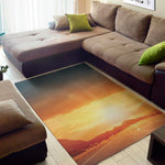 Sunrise Road Print Area Rug