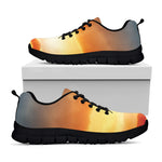 Sunrise Road Print Black Sneakers