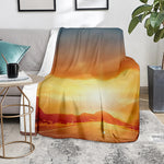 Sunrise Road Print Blanket