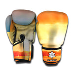 Sunrise Road Print Boxing Gloves