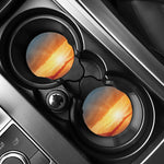 Sunrise Road Print Car Coasters