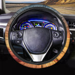 Sunrise Road Print Car Steering Wheel Cover