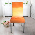 Sunrise Road Print Dining Chair Slipcover