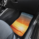 Sunrise Road Print Front Car Floor Mats