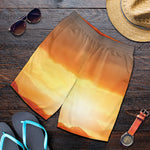 Sunrise Road Print Men's Shorts