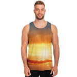 Sunrise Road Print Men's Tank Top
