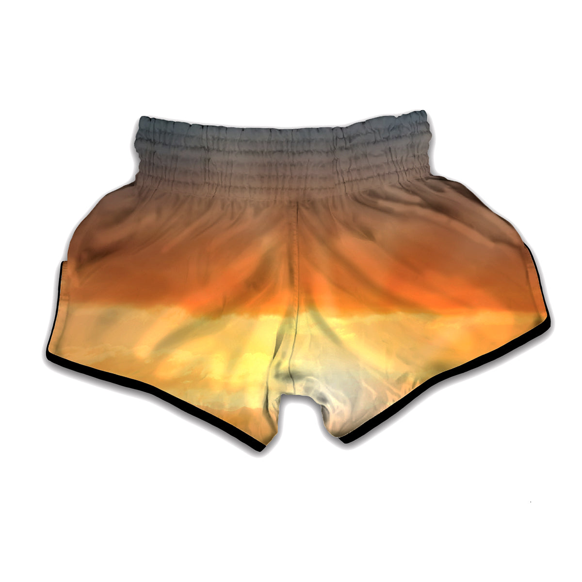Sunrise Road Print Muay Thai Boxing Shorts