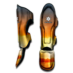 Sunrise Road Print Muay Thai Shin Guard