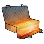 Sunrise Road Print Pet Car Back Seat Cover
