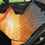 Sunrise Road Print Pet Car Back Seat Cover