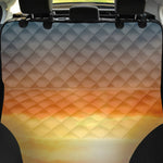 Sunrise Road Print Pet Car Back Seat Cover