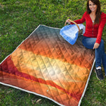 Sunrise Road Print Quilt