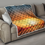 Sunrise Road Print Quilt