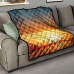 Sunrise Road Print Quilt