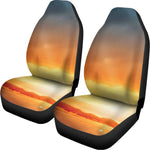 Sunrise Road Print Universal Fit Car Seat Covers
