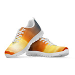 Sunrise Road Print White Sneakers