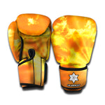 Sunrise Sky Print Boxing Gloves