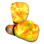 Sunrise Sky Print Boxing Gloves