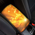 Sunrise Sky Print Car Center Console Cover