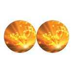 Sunrise Sky Print Car Coasters