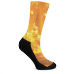 Sunrise Sky Print Crew Socks