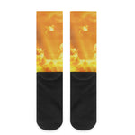Sunrise Sky Print Crew Socks