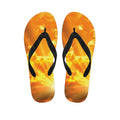 Sunrise Sky Print Flip Flops