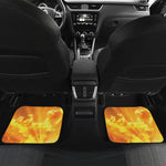 Sunrise Sky Print Front and Back Car Floor Mats