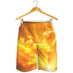 Sunrise Sky Print Men's Shorts