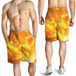 Sunrise Sky Print Men's Shorts