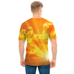 Sunrise Sky Print Men's T-Shirt