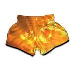 Sunrise Sky Print Muay Thai Boxing Shorts